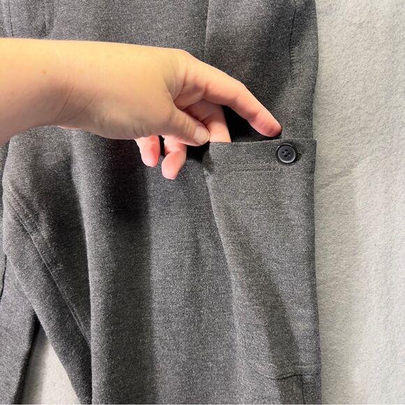 Women's Duluth 12x31 dress office pants gray | Duluth Trading Company - Picture 5 of 12